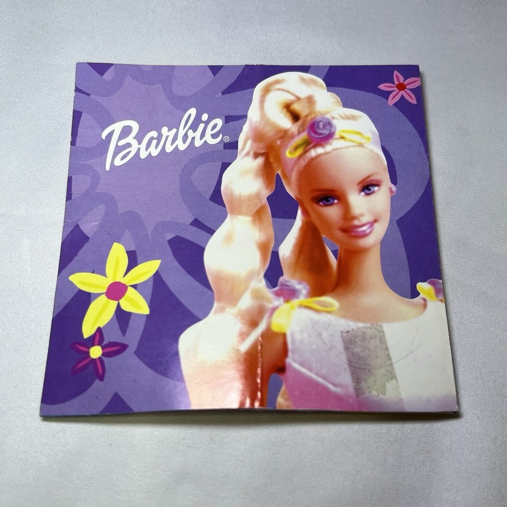 Barbie Doll Vintage 1990s Mattel Fold Out Brochure Pamphlet Insert Flyer Catalog